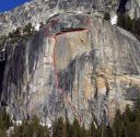 Drug Dome, Base - Just Say No (P1) 5.11a R - Tuolumne Meadows, California USA. Click for details.