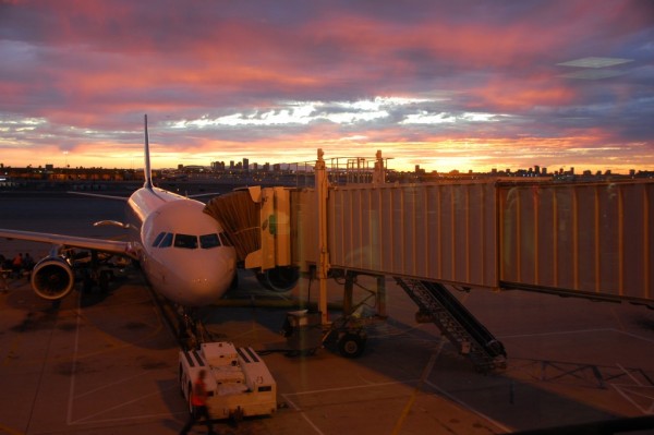 Sunset at the Tucson Airport