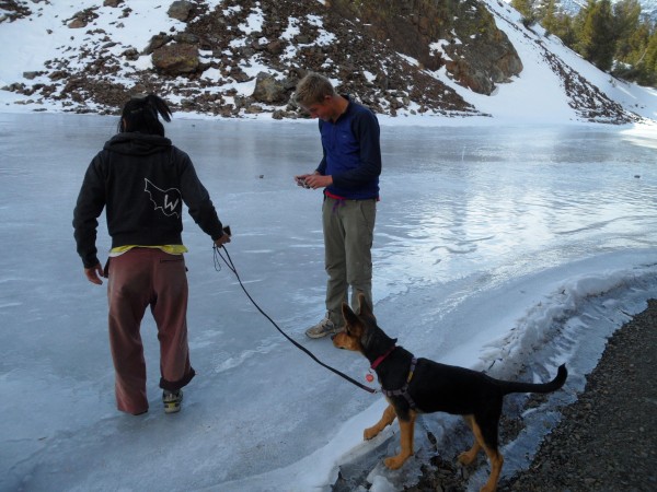 On the way out we stopped at Ellery Lake.