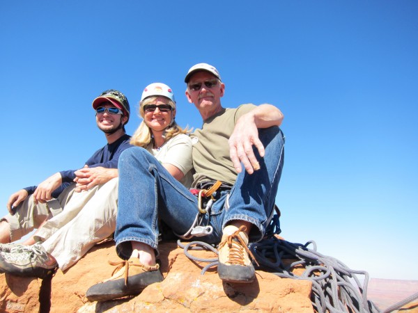 Noel, Chris, and I on the summit