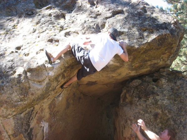 Robert sending in Pine Mountain