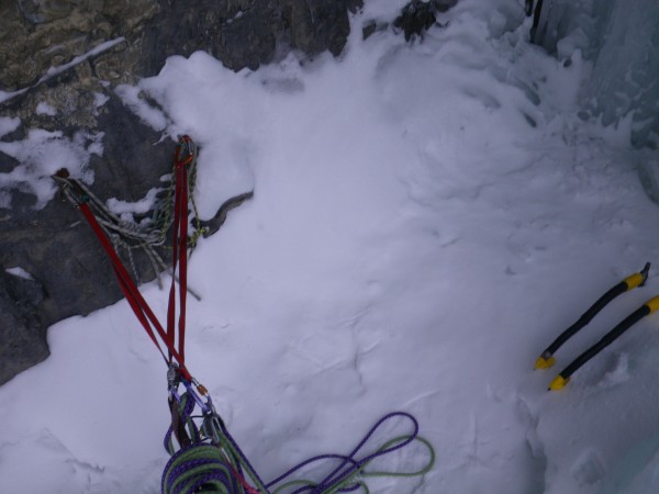 Anchor in the cave on the Weeping Wall