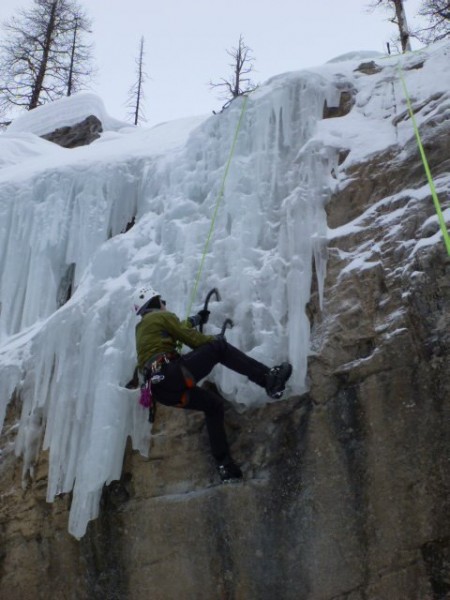 Me hanging my way up Half-n-Half &#40;M7&#41;