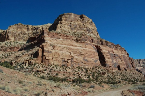 The little crag above camp