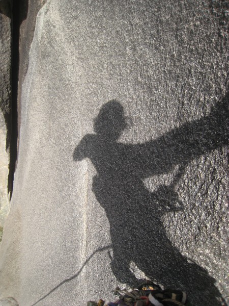 climbed some granite up at mt. buffalo.