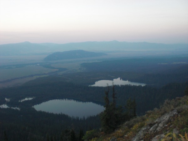 Bradley and Taggart lakes