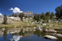 Evolution Basin, Kings Canyon...in the rain - Click for details