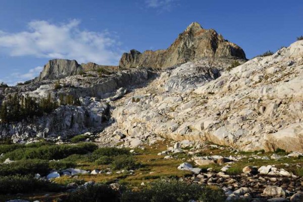 On the way to Muir Pass along Le Conte Canyon