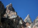 Black Dike Traverse (II, cl. 3-4, moderate snow) and the Southwest Couloir of Mt Teewinot (II, cl. 4) (Carryout Day 1) - Click for details