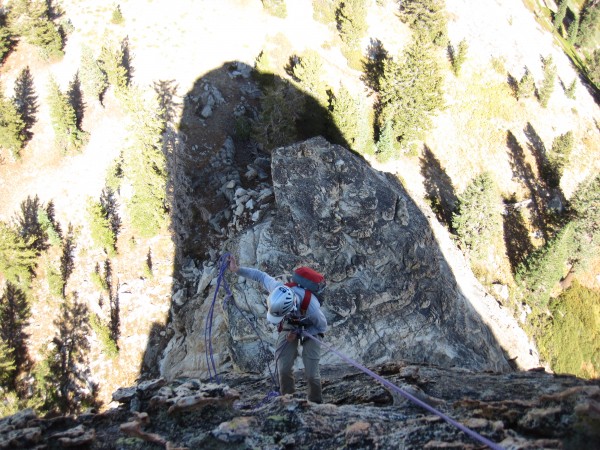 First rappel