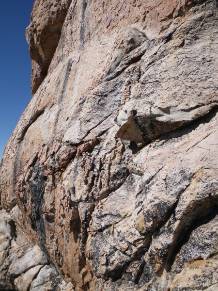 SE Buttress, third pitch