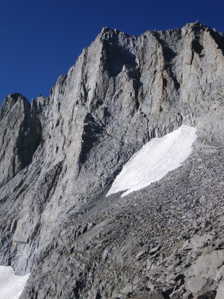 Approach from the NNE Ridge