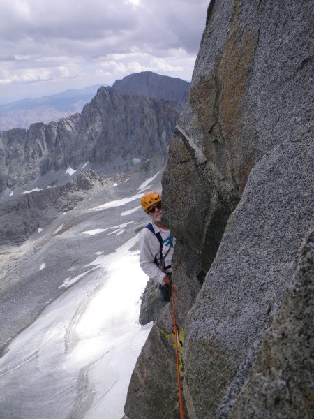 Starting pitch 2, looking back at Bill