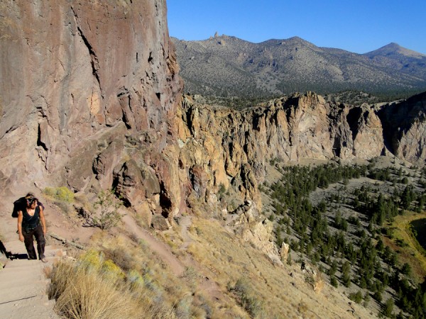 Misery Ridge trail.