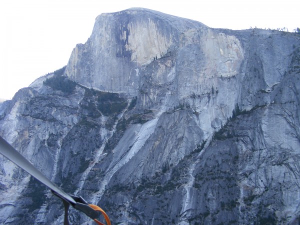 Half Dome from pitch 6.