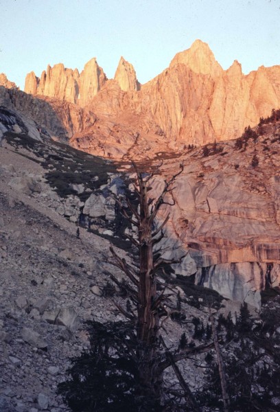 Mt Whitney sunrise solo 1971