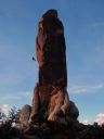 Lizard Rock (Fisher Towers) & Dark Angel (Arches NP) - Click for details