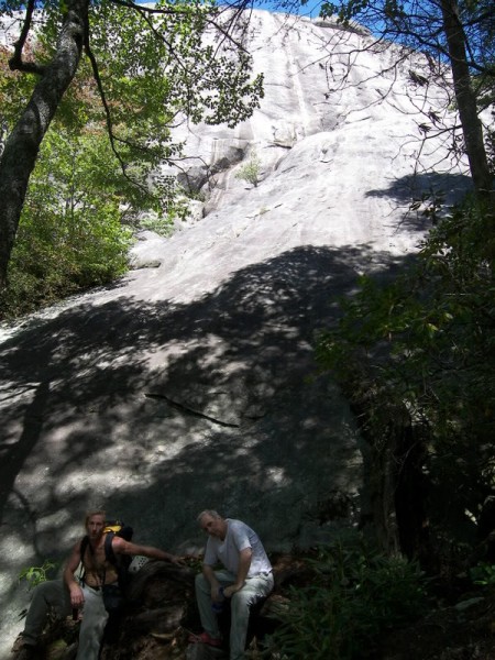 Curt Johnson and Shannon Steg at Laurel Knob