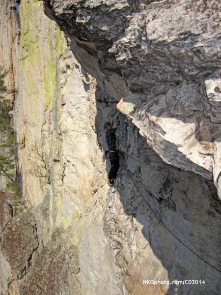 climber on Pleasant O's