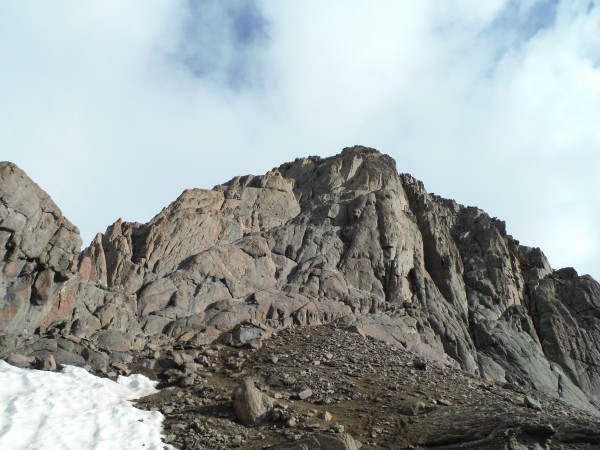 The upper reaches of Wetterhorn.