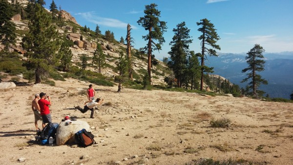 Saddle of Shuteye Pass Trail