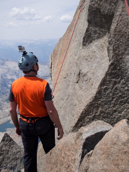 Studying Thunderbolt Peak crux and sequence