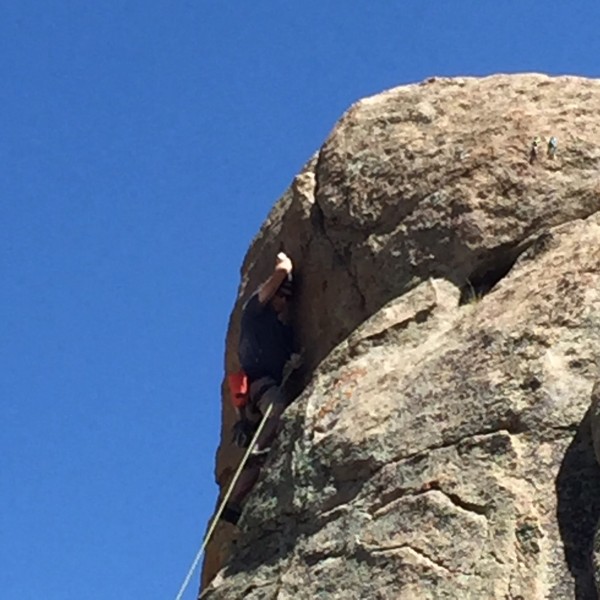 Steep Crux coming up.