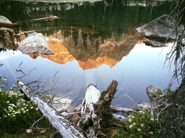 Reflections on the lake