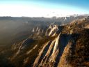 First Ascent of the Darth Vader Tower, a virgin Sierra summit - Click for details