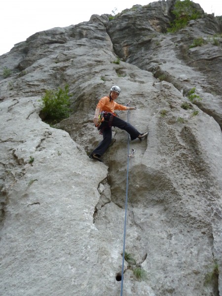 A typical pitch in the park canyon.