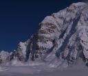 Attempt on Moonflower Buttress, Mount Hunter - Click for details