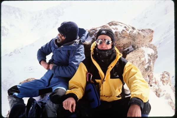 John &#40;L&#41; and Phil &#40;R&#41; chillin at our lunch and rest s...