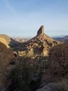 Weaver's Needle in the Superstition Mountains, Arizona - Click for details