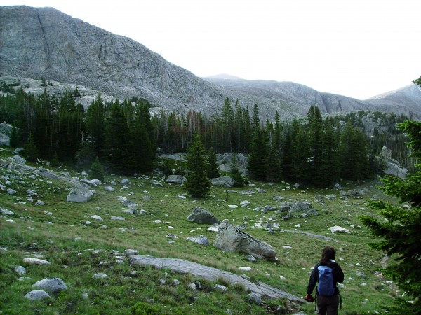 Summit day, Darton straight ahead.