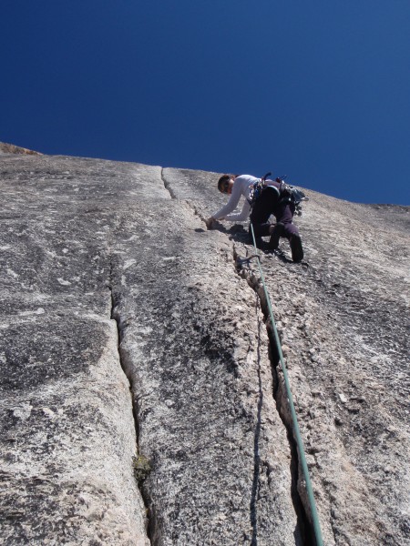 Thrid pitch of West Crack