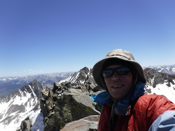 Mt. Wilson and Gladstone Peak to my left