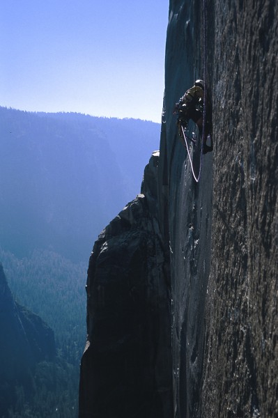 Nick leading the Molar Traverse.