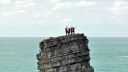 Pen y Holt Sea Stack - Ever rapped off a buoy? - Click for details