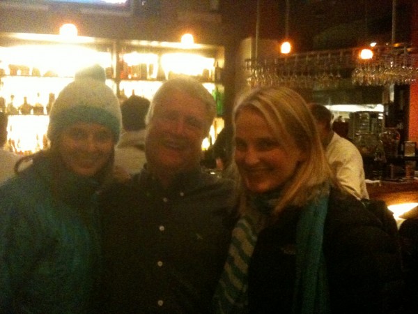 Dana, Malcolm, and Emily at Laudisio