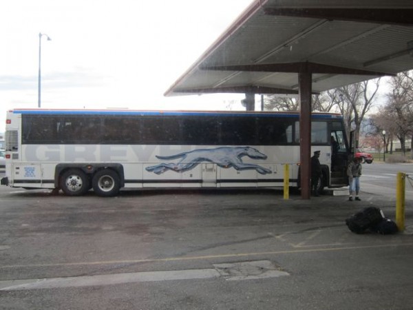 The greyhound; where I left the driving to Jimmy