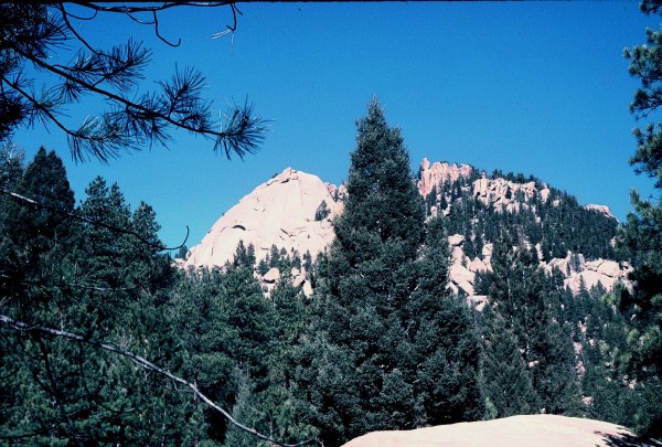 Dome Rock, on the approach.