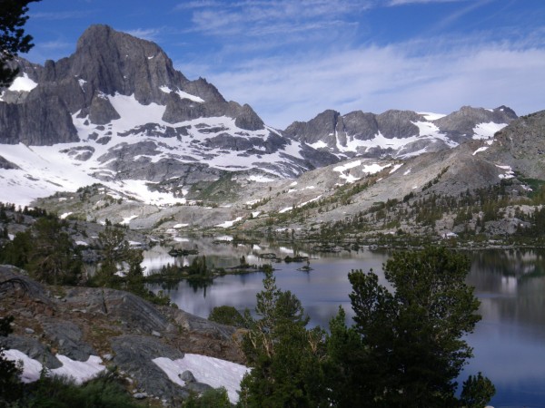 Taking in the beauty of Garnet Lake