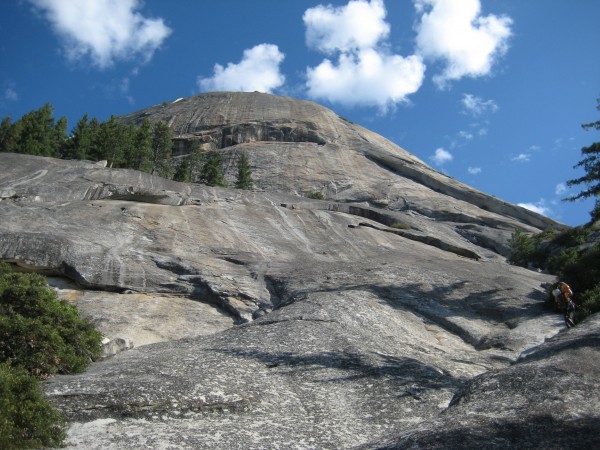 North Dome - South Face &#40;on the final approach ramp&#41;.