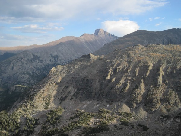 Longs Peak in October.